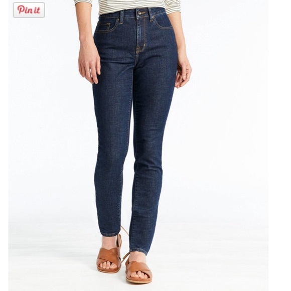 L.L. Bean Classic Fit Skinny Jeans - Picture 2 of 9